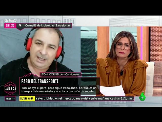 CAMIONEROS: Pequeña intervención de Toni Cornellá en el programa de Nuria Roca