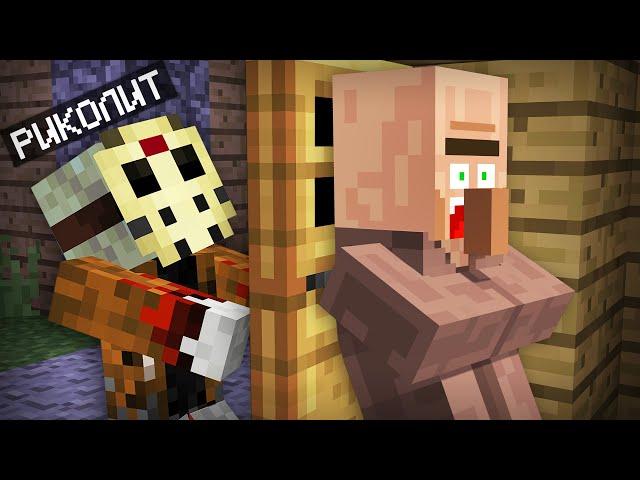 Я НАПУГАЛ ЖИТЕЛЕЙ МАНЬЯКОМ В МАЙНКРАФТ | Риколит Minecraft