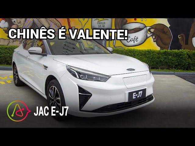 JAC E-J7: chinês 100% elétrico encara BMW, Audi e Mercedes | Conheça o sedã