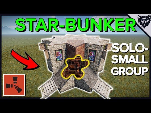 RUST - The "Star-Bunker" Rust Strong Base Design (2019)