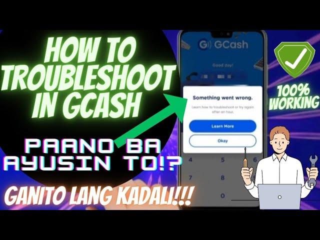 #something went wrong sa gcash paano maayos|Learn how to troubleshoot|Gcash Network Connection Error