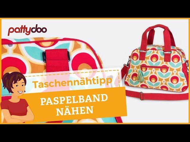 Taschen nähen 6: Paspelband selber machen und annähen