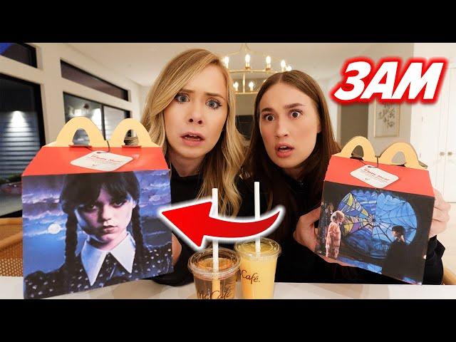 DO NOT ORDER THE WEDNESDAY ADDAMS HAPPY MEAL AT 3AM…