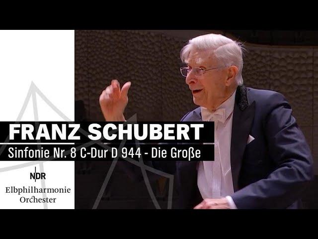 Schubert: Symphony No. 8 in C major (The Great) | Herbert Blomstedt | NDR Elbphilharmonie Orchester