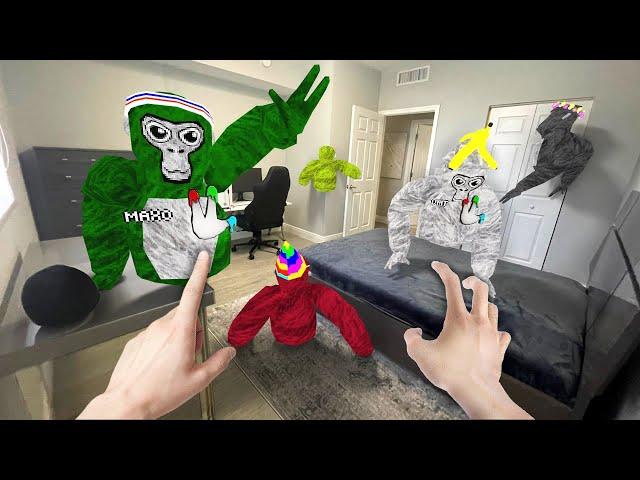 Gorilla Tag in MIXED REALITY…