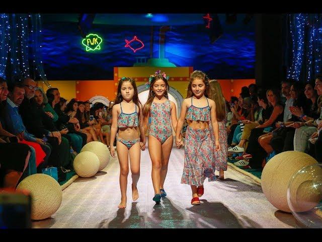 Desfile L'été Moda Praia  Verão 2019 no Fashion Weekend Kids Cidade Jardim