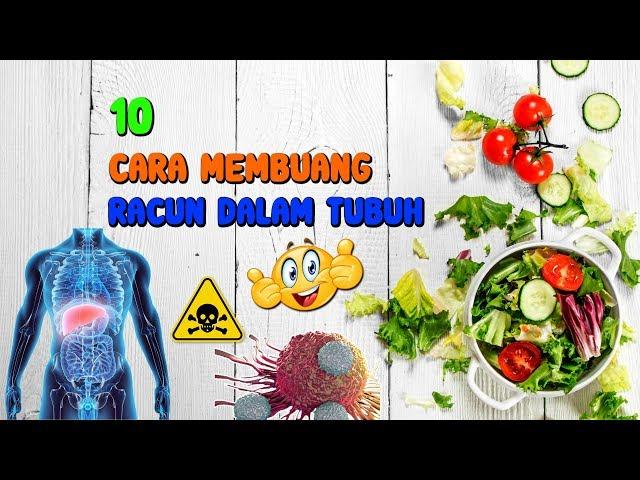 10 CARA MEMBUANG RACUN DALAM TUBUH 