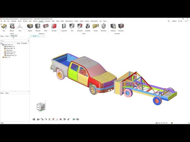 Altair HyperMesh GUI Overview