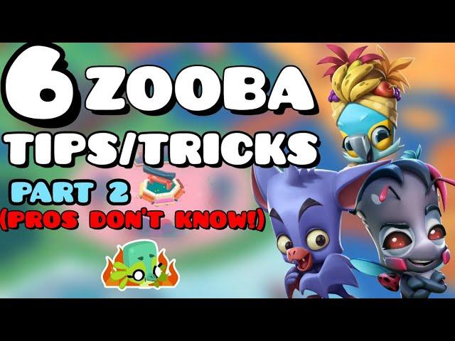 Zooba Tips And Tricks That PROS DON'T EVEN KNOW PART 2 | Secret Tricks (2) | Zooba Pro Tips | TheOne