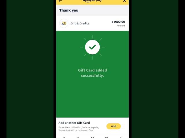 Free Amazon gift card #earn #reedem #free #1000 rs ₹