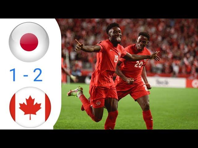 Canada vs Japan 2 1  ( World Cup Friendlies) All Goals & Highlights