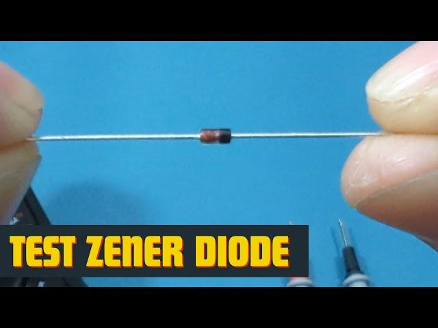 How to Test Zener Diode with Multimeter