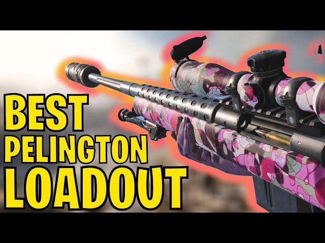 BEST SNIPER IN WARZONE - Pelington 703 Guide - Class & Attachments