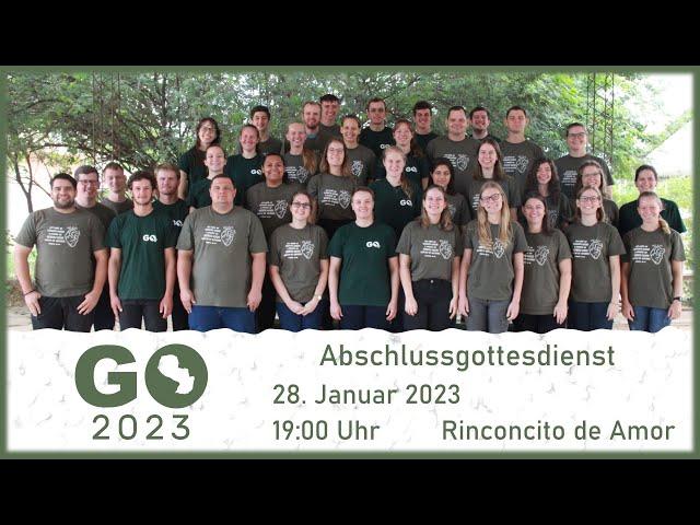 GO Jüngerschaftsschule - Abschlussgottesdienst 2023