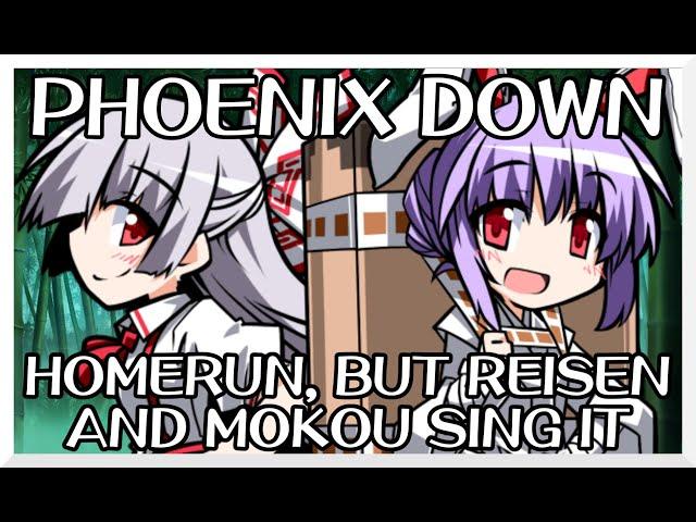 Phoenix Down - Homerun [Touhou Mix] / but Reisen and Mokou sing it - Friday Night Funkin' Covers