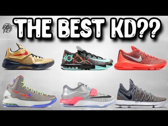 What's The Best Kd Basketball Shoe?! Looking at the Nike KD Line!