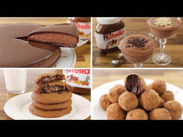 4 Easy Nutella Dessert Recipes