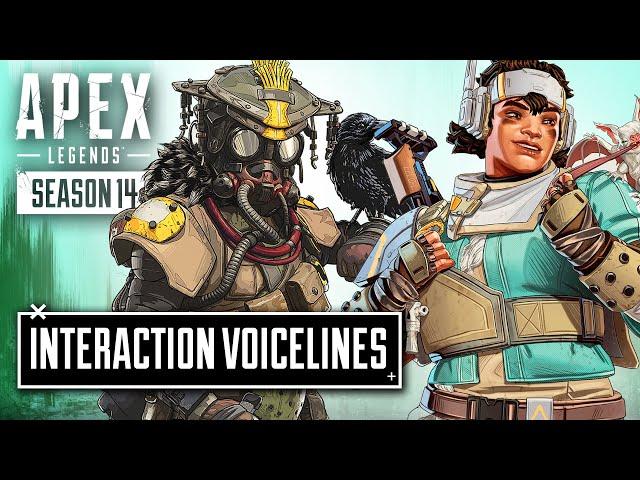 *NEW* Bloodhound and Vantage Interaction Voicelines - Apex Legends Season 14