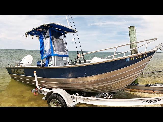 Boat Weighs Only 700lbs! Finally Fishing The Boat I Admired For Years!