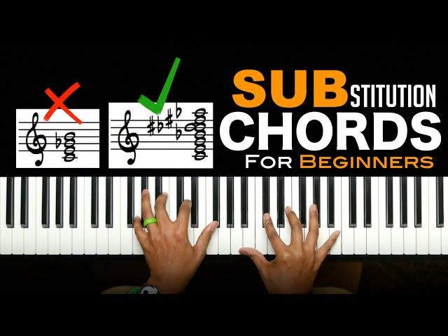 Piano Chord "Substitutions" for Beginners