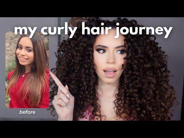 My Curly Hair Journey | how I got my curls back (with pictures!)