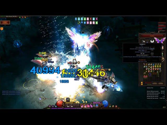 Mu online Rune Wizard Abyss 2 Hot Spot lvl 1040