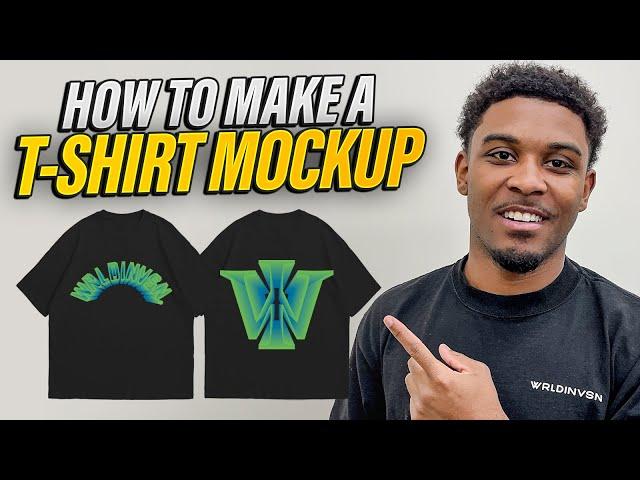 How To Make A T-Shirt Mockup For Your Clothing Brand