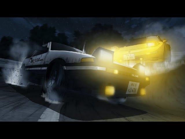 AE86 Corolla vs FD3S RX-7 (Initial D Legend but I put Eurobeat back over it)