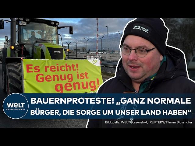 ERFURT: Farmers' protests! Clear demands on politicians and harsh criticism of Scholz