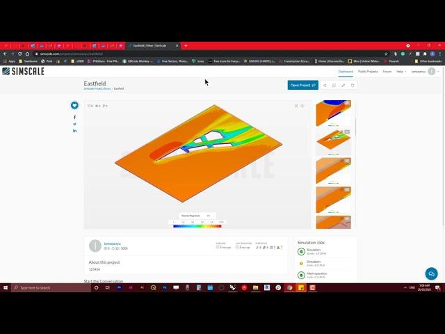 Simscale Wind Simulation (How to use)