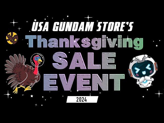 USAGS Thanksgiving Sale Event 2024!