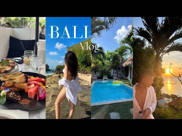 BALI TRAVEL VLOG I Exploring Seminyak, Bali food spots, Finns beach club, pretty sunsets