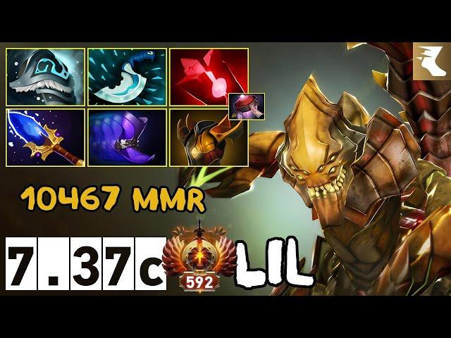 Lil - Sand King  - 10467 MMR - 7.37c - Immortal Dota