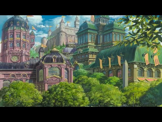 Howl's Moving Castle Violin & Piano repeat 1 hour music