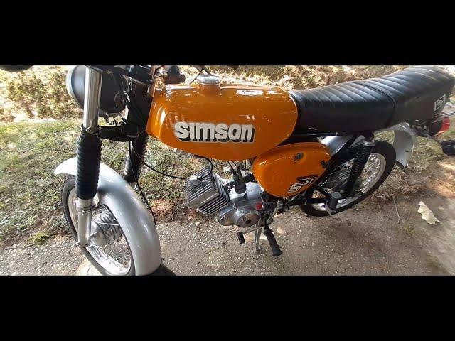 Die Schlimmste Ungarn Simson S51 was ich jemals gesehen hab!