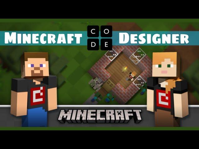 MineCraft Tutorial : MineCraft Designer | Hour of Code | Code.org