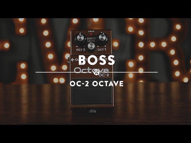 Boss OC-2 Octave Pedal | Reverb Demo Video