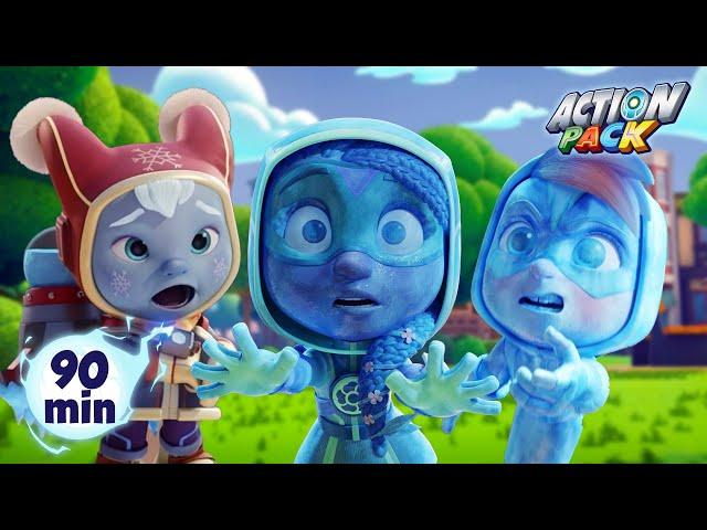 Frozen Fiasco | Cold Snap | Action Pack | Cartoon Adventures for Kids