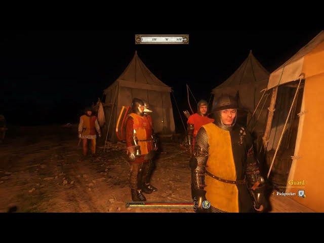 Henry intimidates the whole camp | Kingdom Come: Deliverance