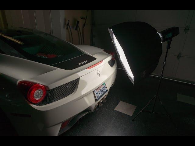Automotive Photography Lighting: Detail Shots with a Single Strobe