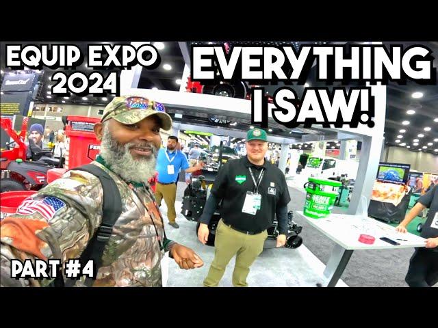 WHAT I SAW AT THE BIGGEST LAWN & LANDSCAPING SHOW THE EQUIP EXPO 2024/ part #4