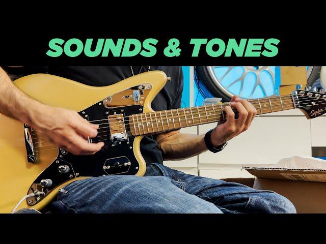 Squier Contemporary Jaguar HH Guitar Sounds & Tones Review