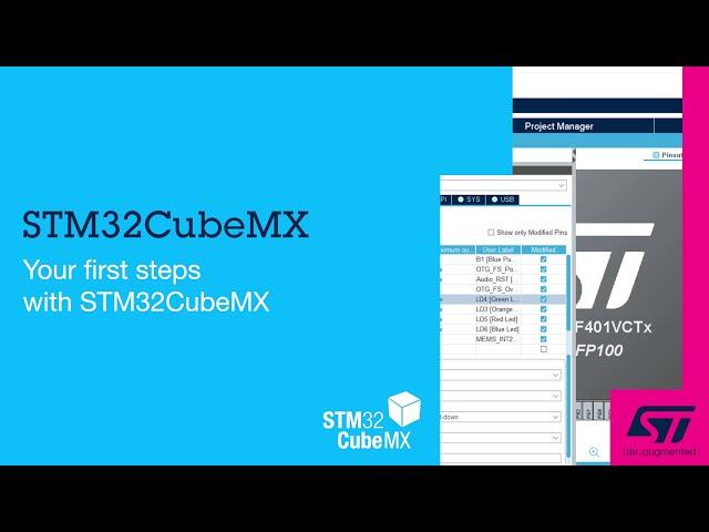 Your first steps with STM32CubeMX