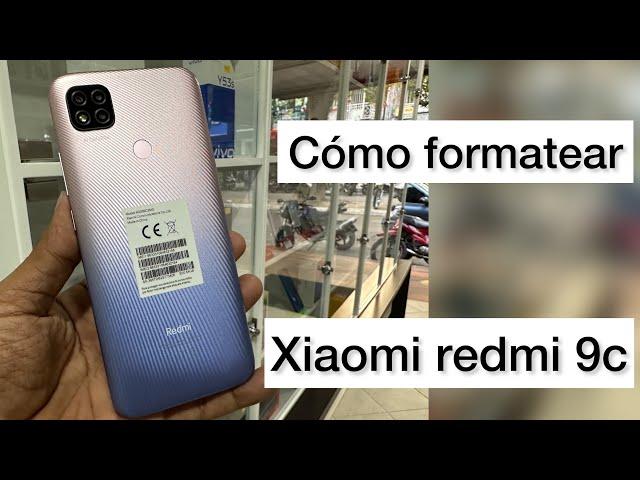 Xiaomi redmi 9c  [ como formatear ]  como hacer el hard reset - MODO RECOVERY