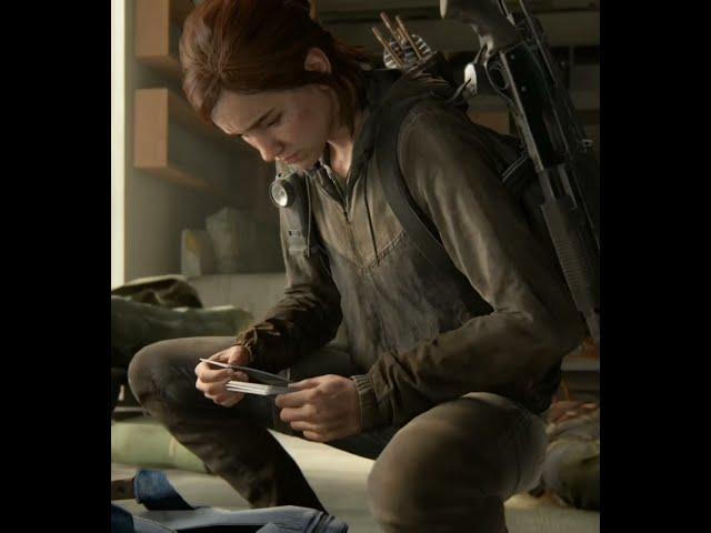 Ellie Found Pictures of Abby and her Partners Scene (tlou2) #shorts