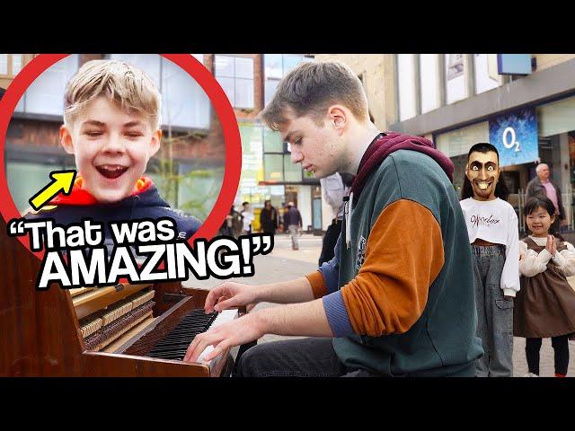 I Played SKIBIDI TOILET on Piano In Public