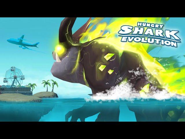 THE BIGGEST SHARK BREAKS WORLD RECORD!!! - Hungry Shark Evolution | HD