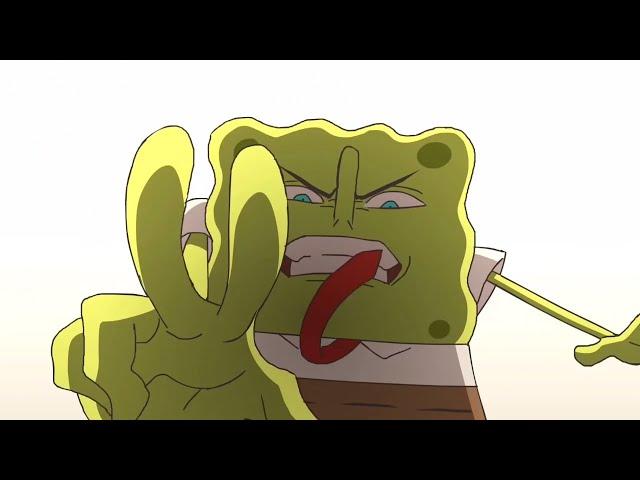 SpongeBob Anime Ep #1: Bubble Bass Arc but every time someone says SpongeBob it speeds up by 50%