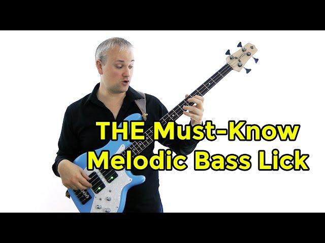 THE Must-Know Melodic Bass Lick