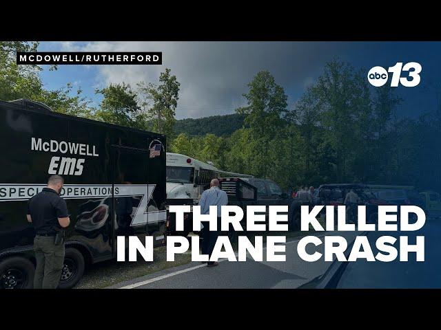 3 killed after small plane crashes in North Carolina; airport manager, aviation company respond